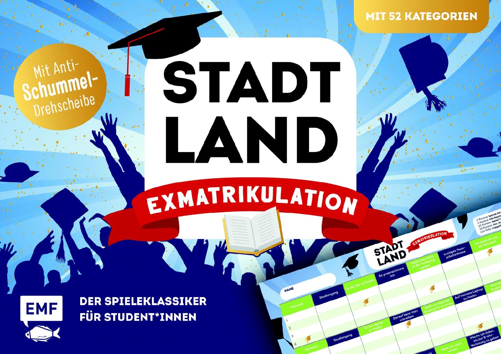 Stadt, Land, Exmatrikulation - Spieleklassiker für Studenten