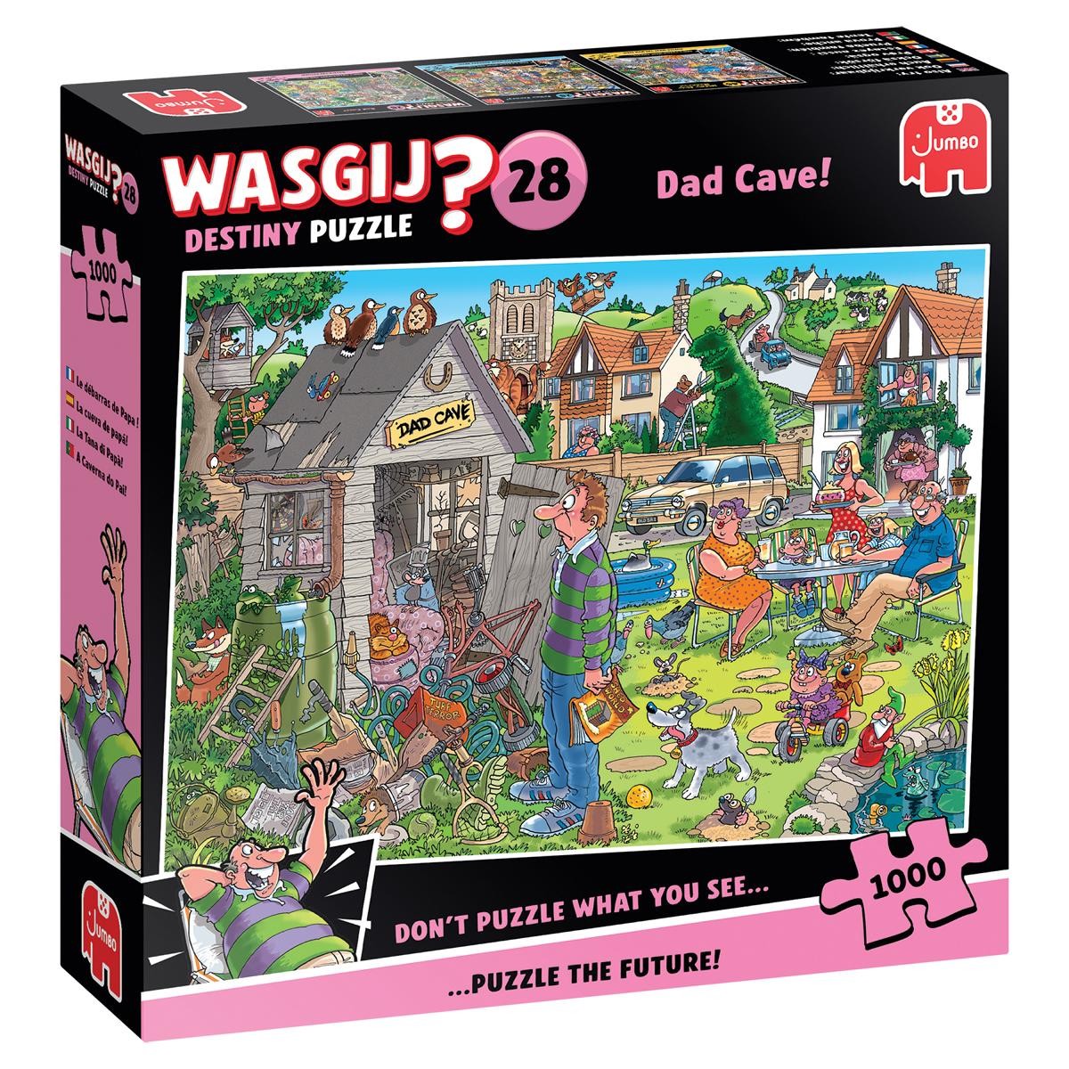 Wasgij Destiny 28 - Daddy's Hütte (1000 Teile)