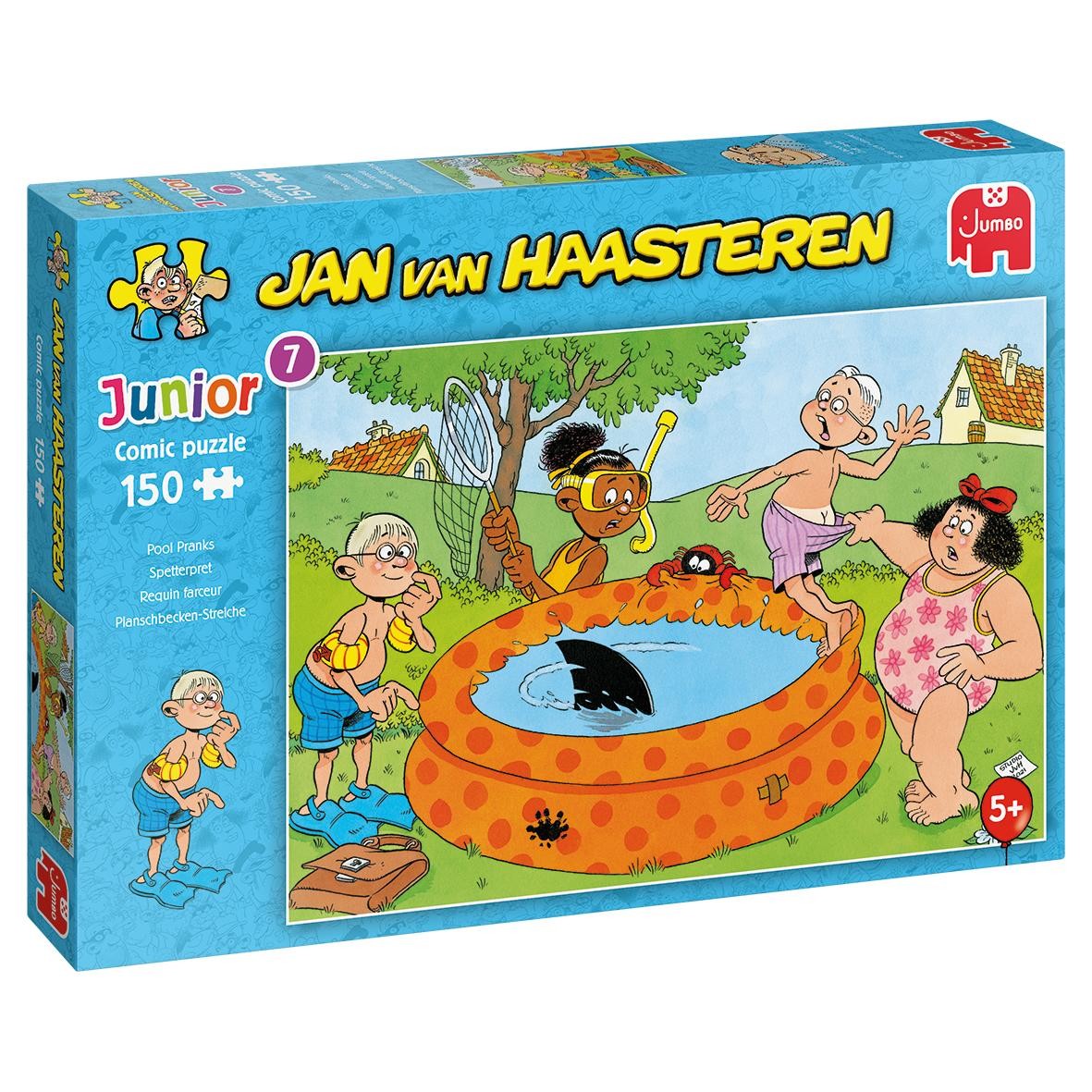Jan van Haasteren Junior - Streiche im Pool (150 Teile)