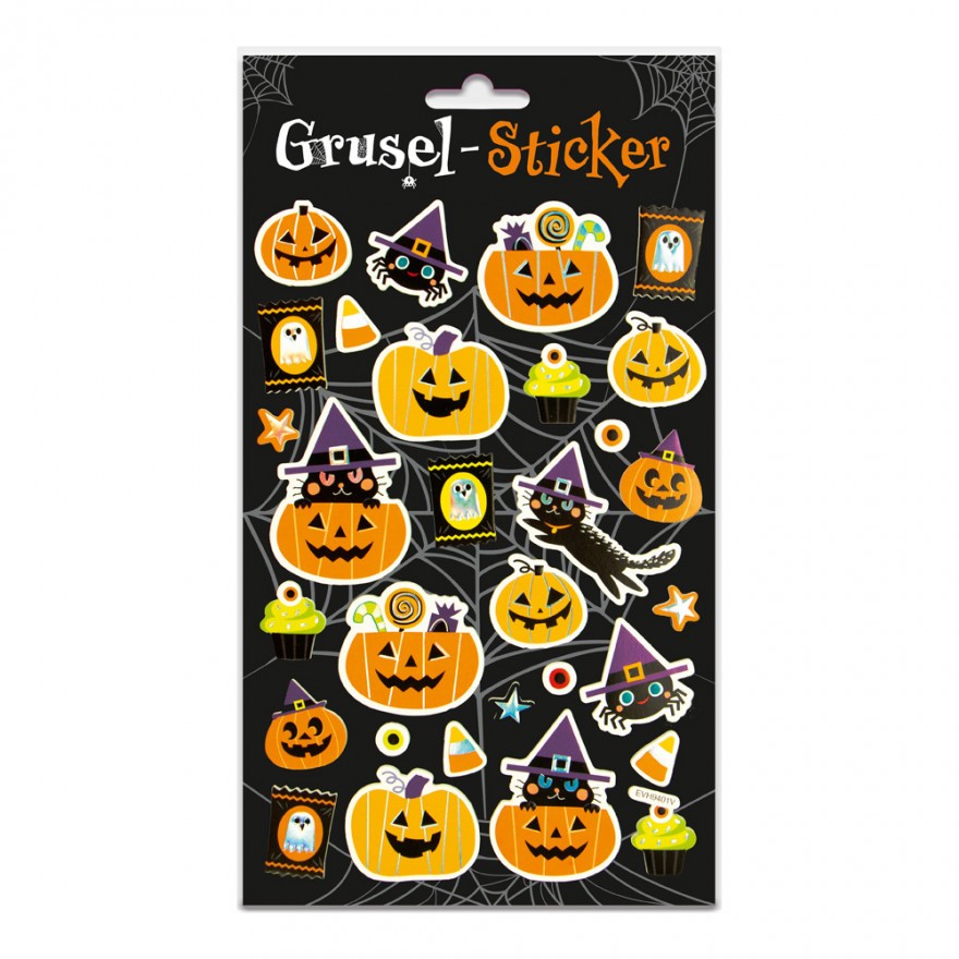 Gruselsticker groß (10er-VE)