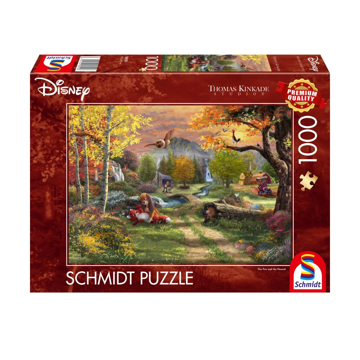 Puzzle - Disney: Cap und Capper (1000 Teile)