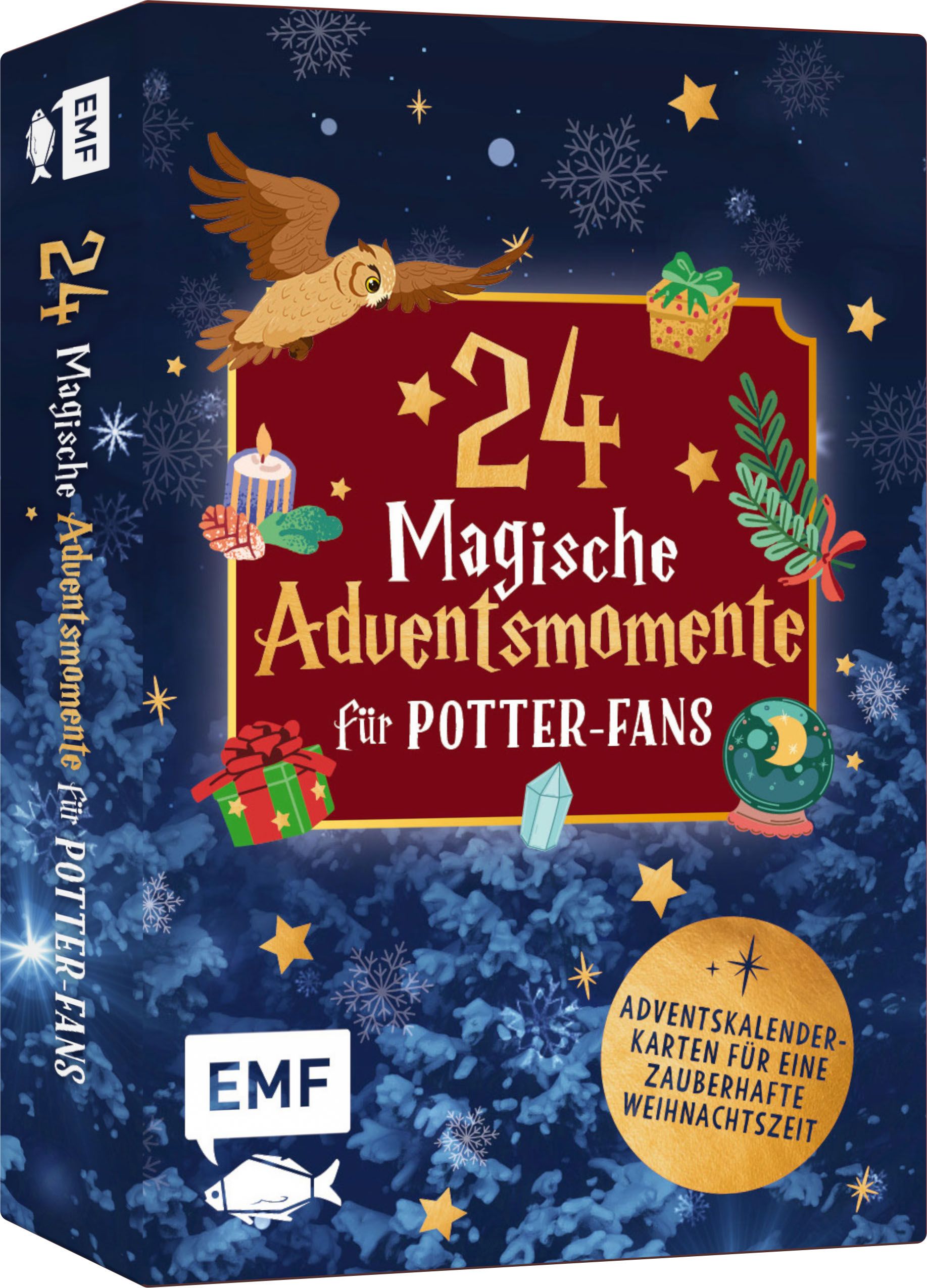 Adventskalender-Kartenset: 24 magische Momente für Potte...