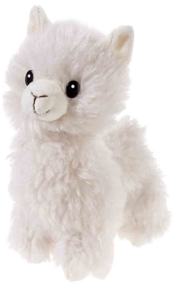 LAMA stehend creme (Plüsch, 20cm)