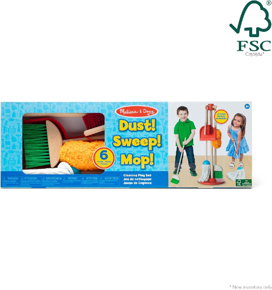 Melissa & Doug Rollenspiel: Putz Spielset