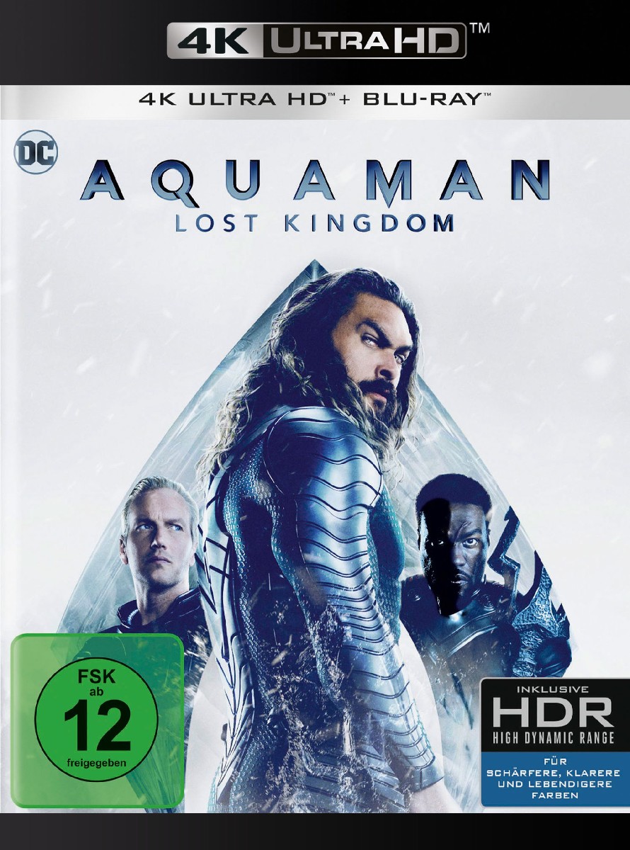 Aquaman: Lost Kingdom (4K-UHD + Blu-ray)