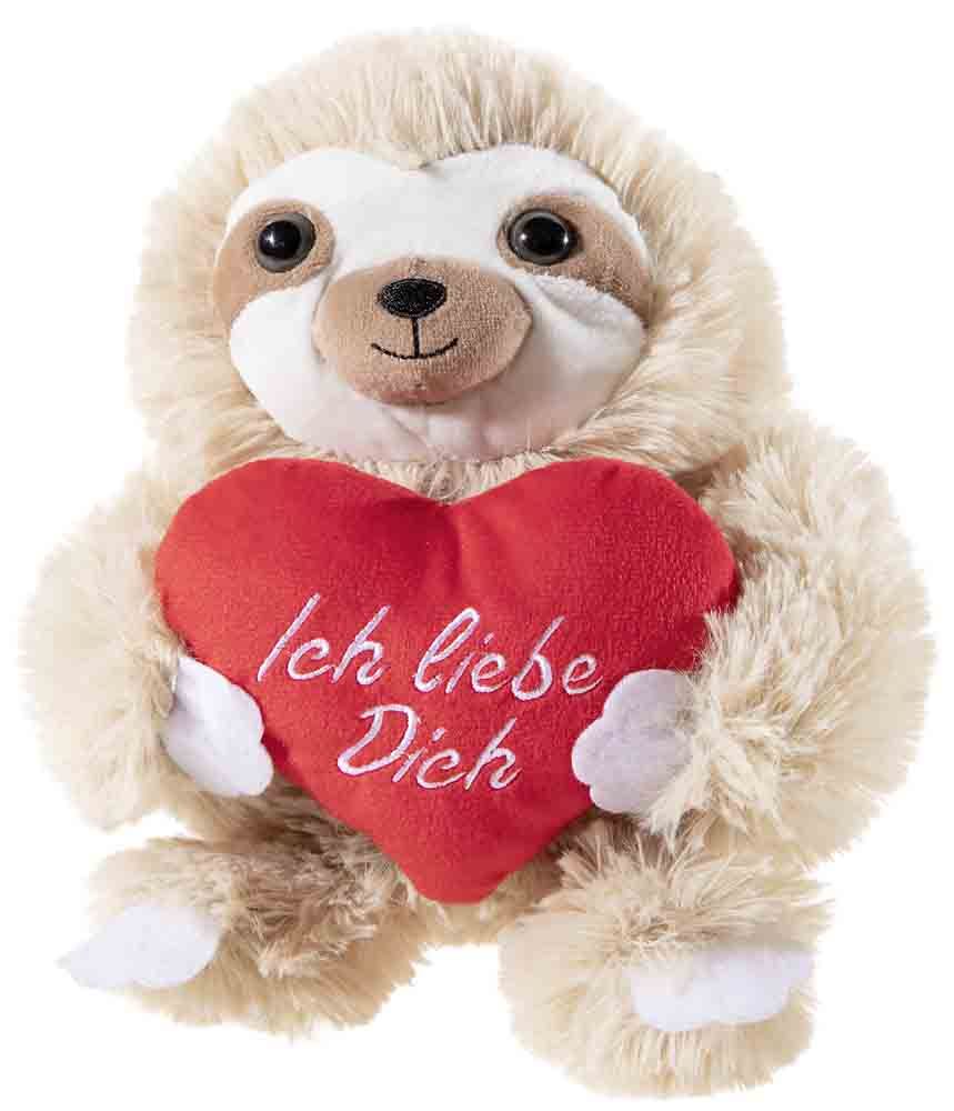 Heunec Faultier mit Herz (Plüsch, 20cm)