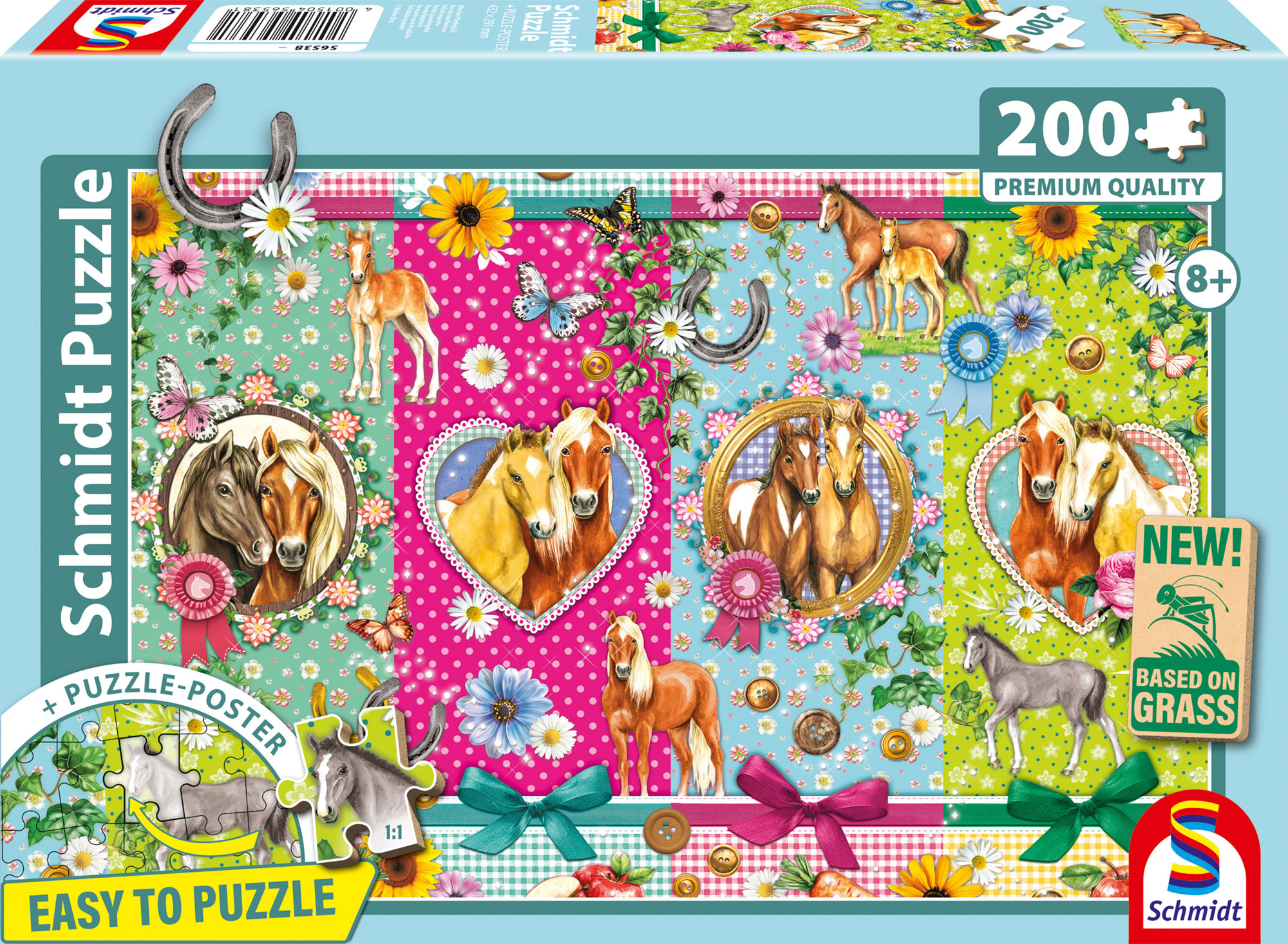 Puzzle - Alles fürs Pferdeglück (200 Teile)