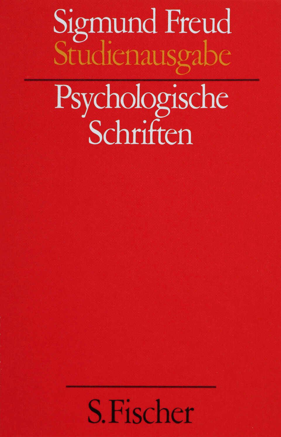 Psychologische Schriften