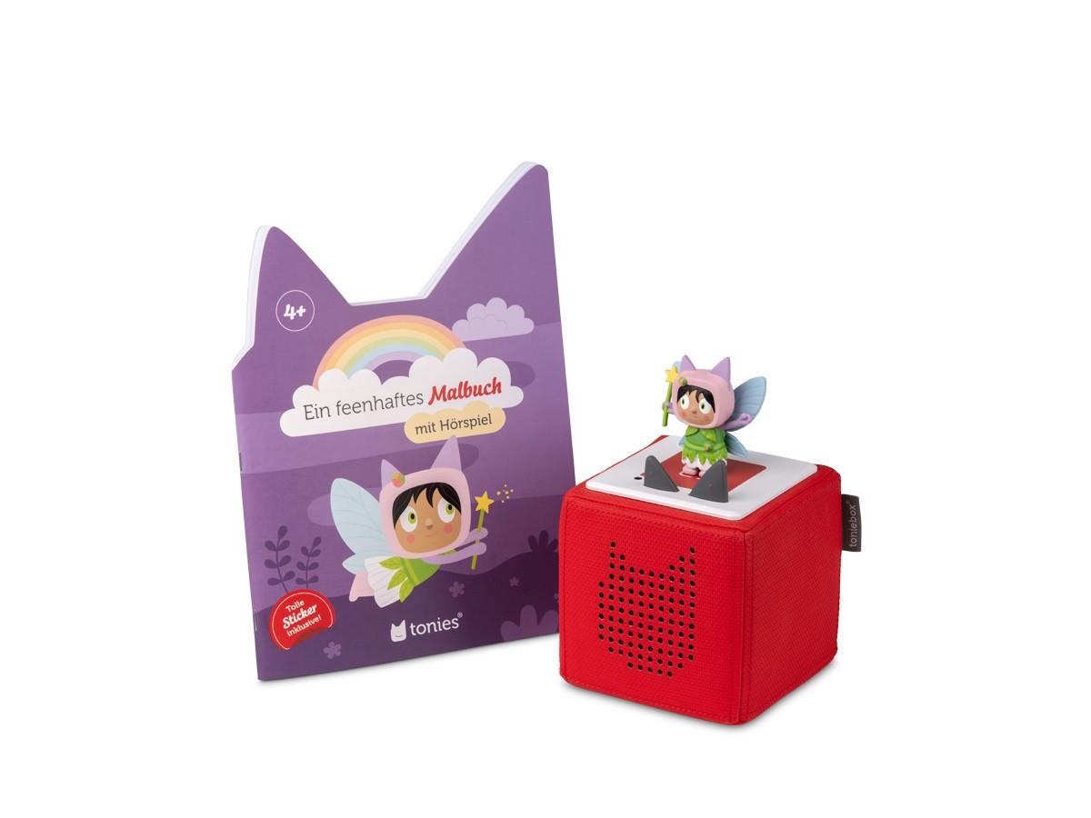 Tonies - Hören+ - Fee - Malbuch-Bundle