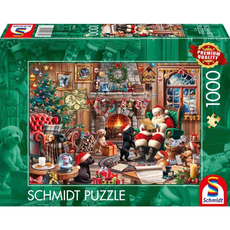 Puzzle - Gemütliche Weihnachten (1000 Teile)