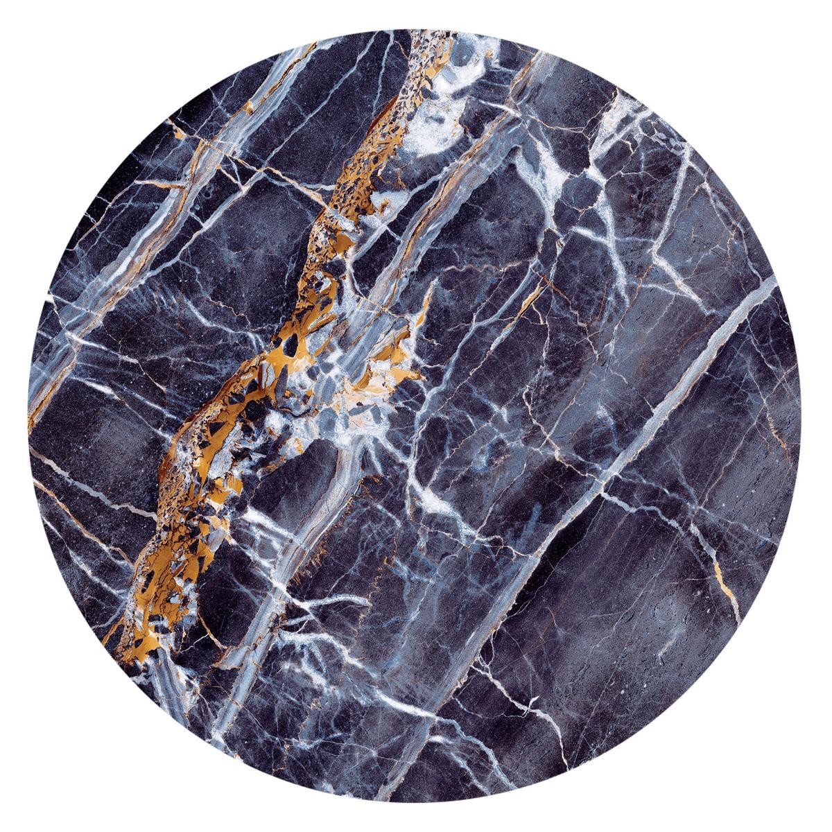 PopSockets Basic Gold on Dark marble