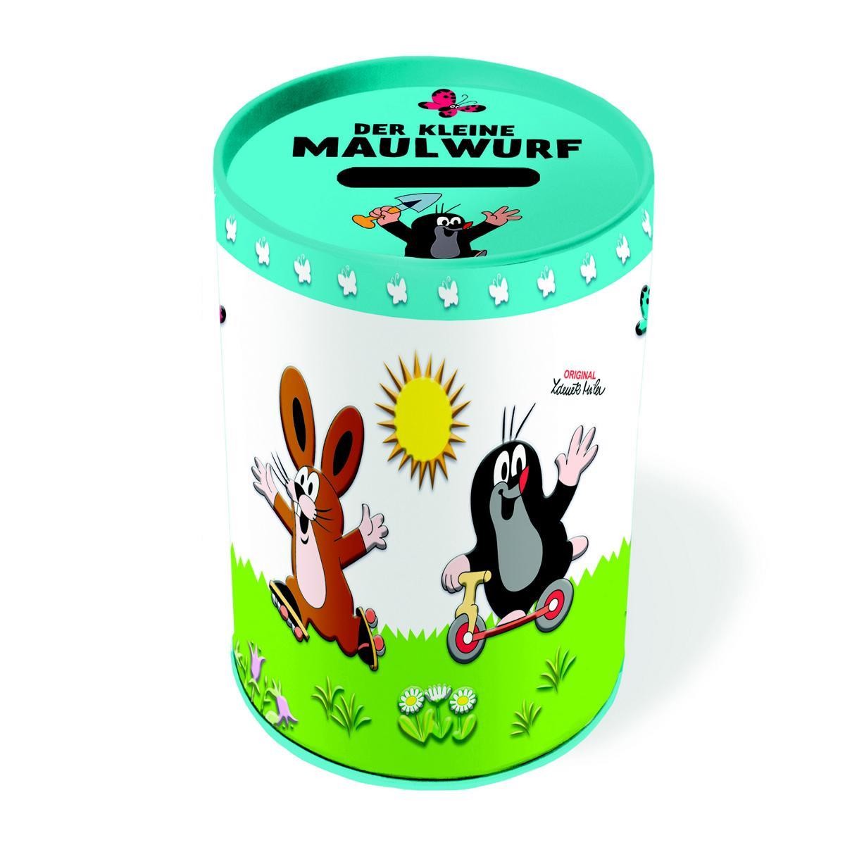 Der kleine Maulwurf - Spardose Fahrzeuge