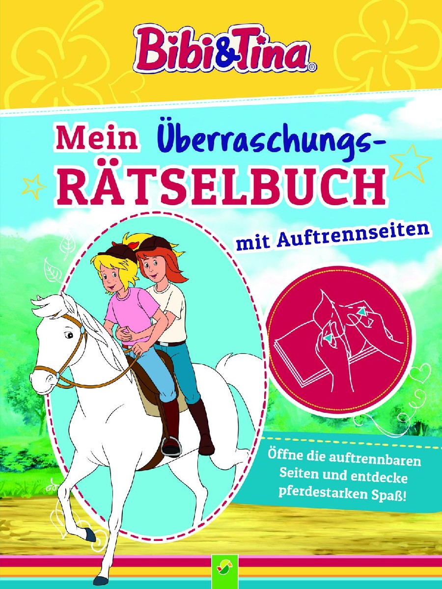 Bibi und Tina: Mein Überraschungs-Rätselbuch +Auftrennseiten