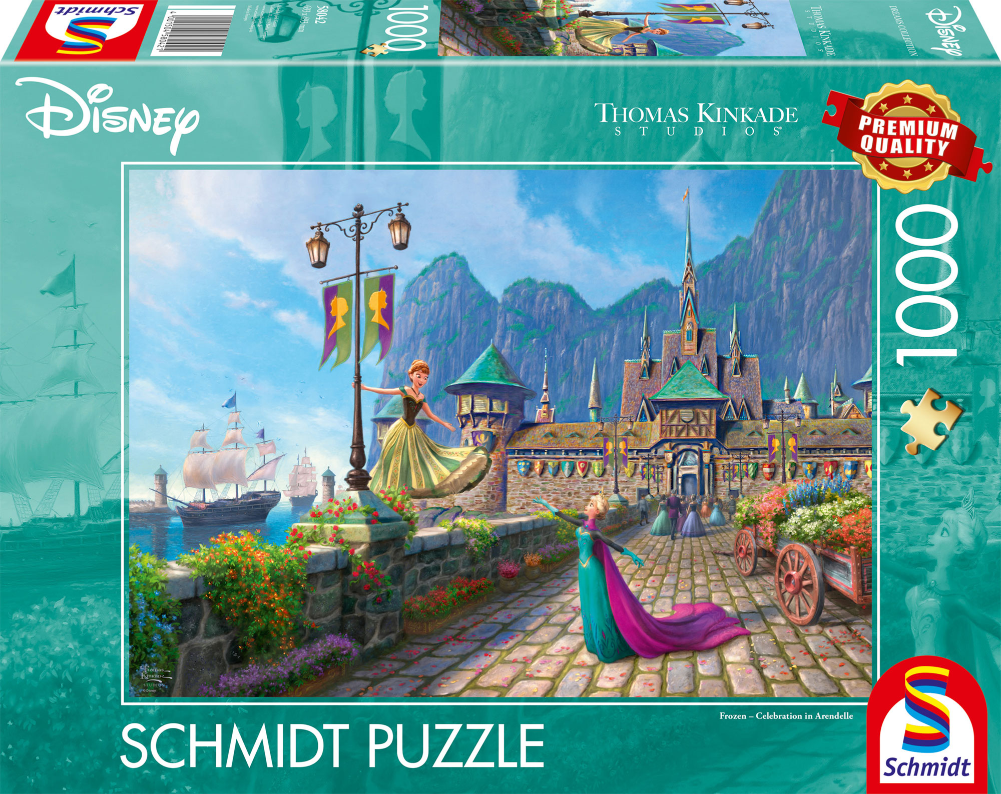 Puzzle - Disney: Die Eiskönigin (1000 Teile)