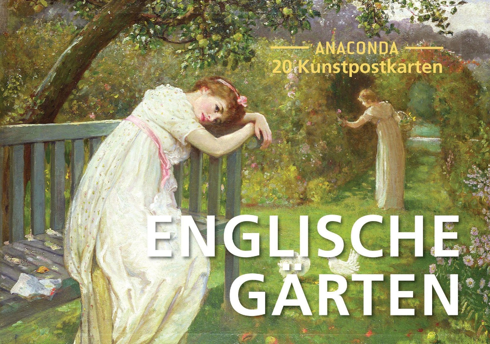 Postkarten-Set: Englische Gärten
