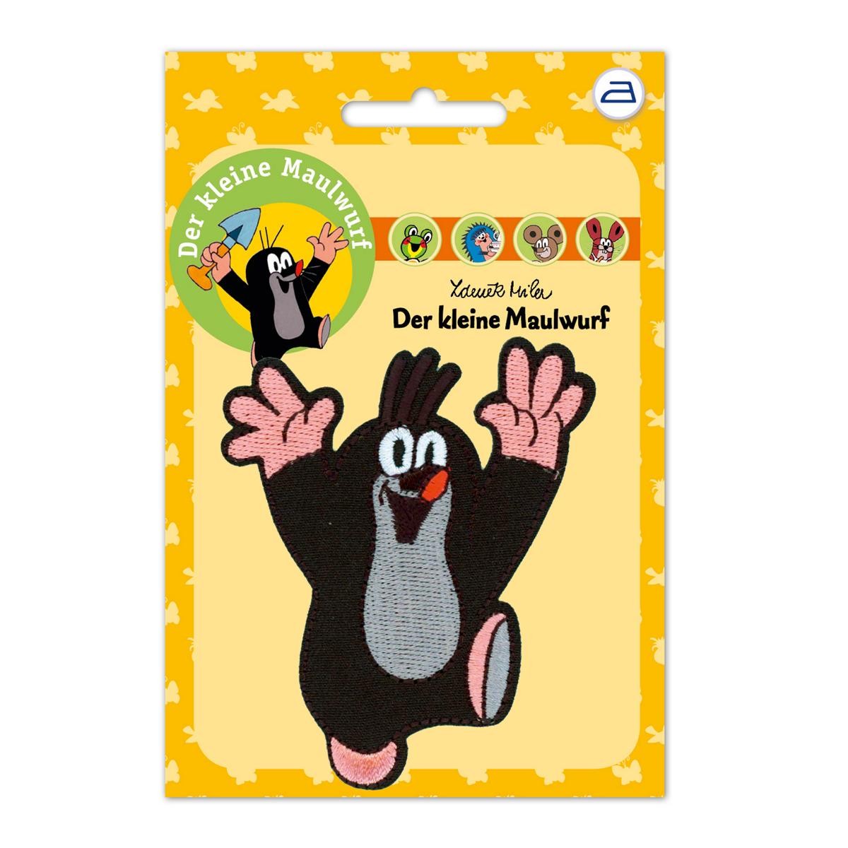 Der kleine Maulwurf - Bügelbild Jubel (10er-VE)