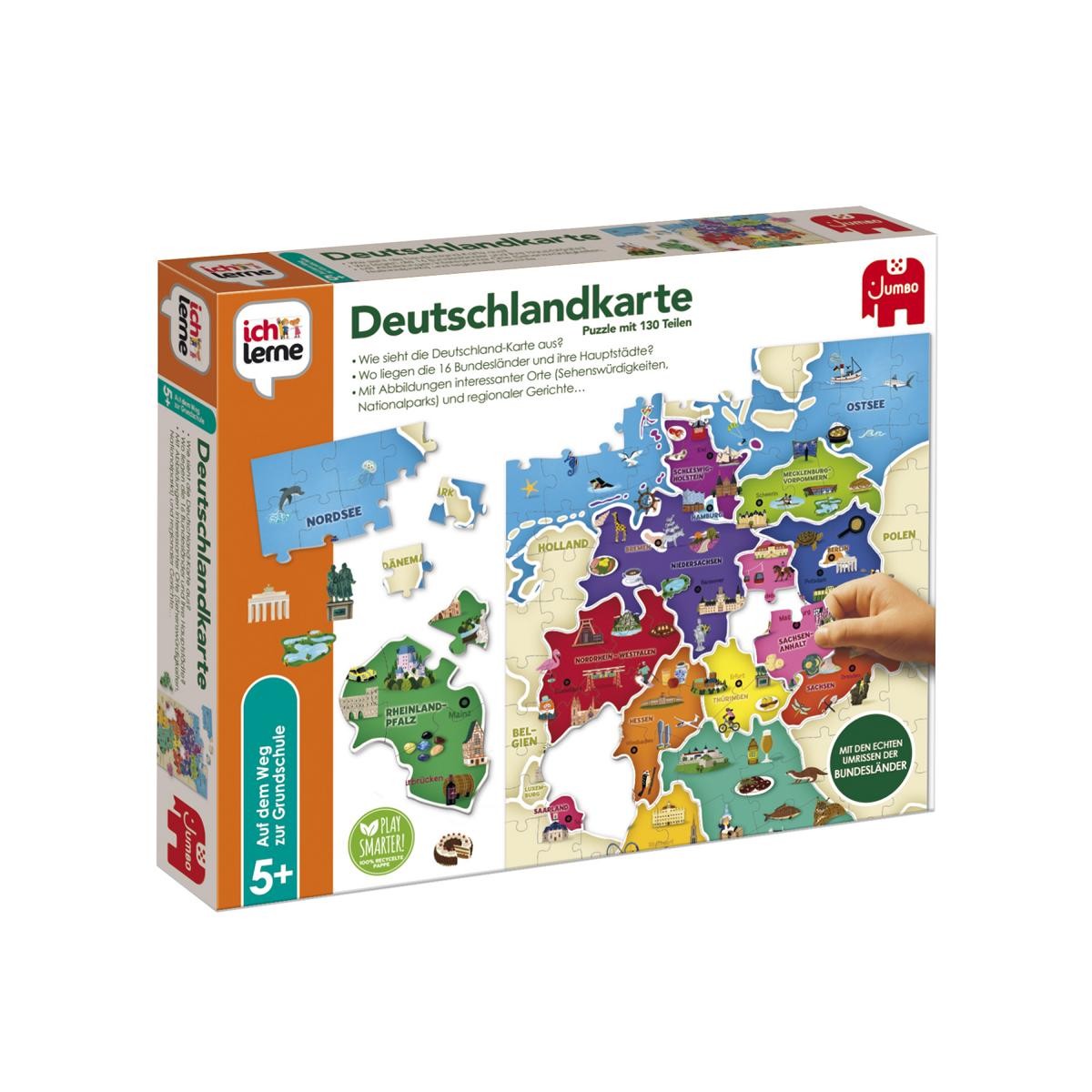 Ich lerne - Deutschlandkarte