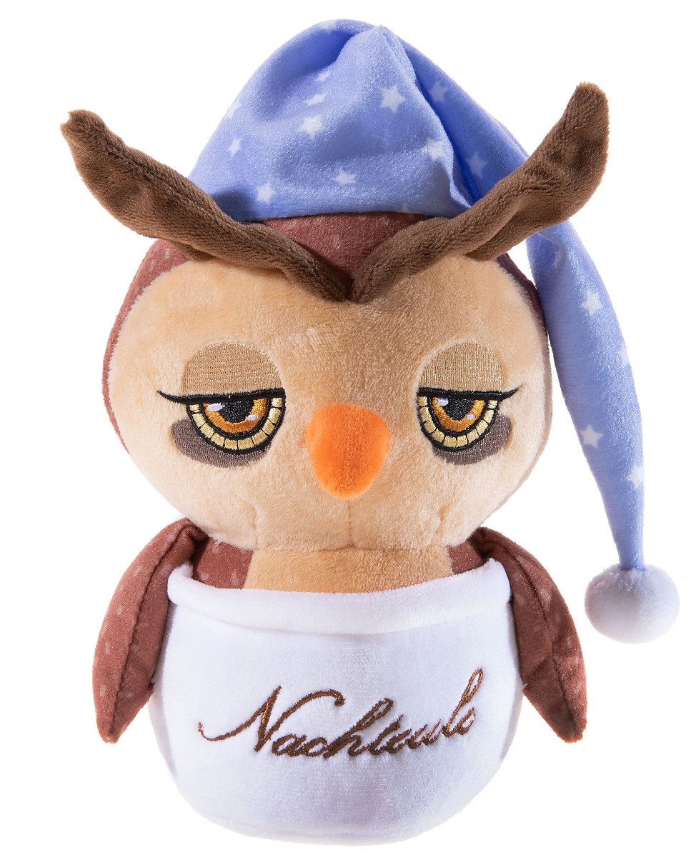 CHARAKTIER Nachteule (Plüsch, 18cm)