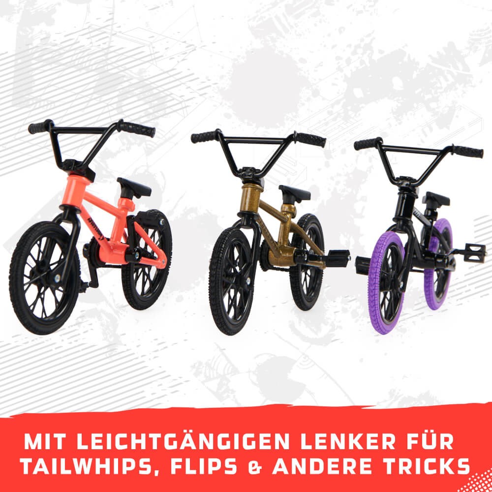 Fingerboards: Tech Deck BMX Finger-Fahrräder (4er-VE)