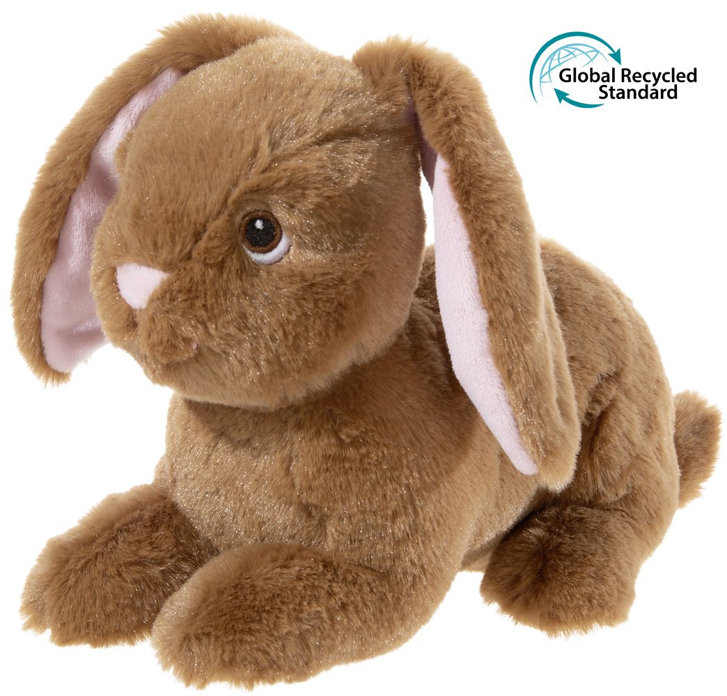 HASE liegend braun GRS (Plüsch, 25cm)