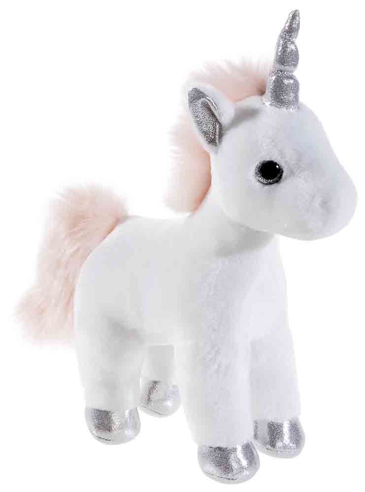 Heunec EINHORN stehend mit Glitzer (Plüsch, 25cm)