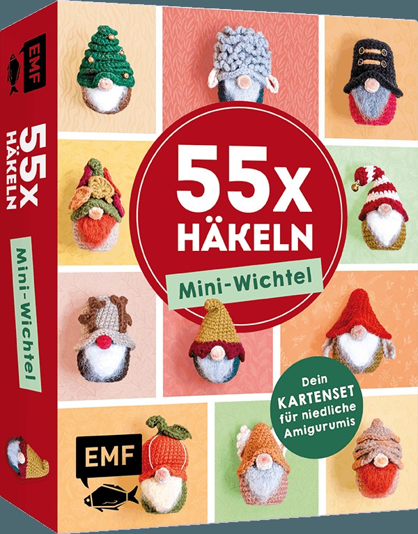 55 x häkeln – Mini-Wichtel: Dein Kartenset