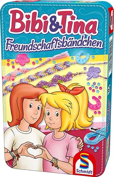 Bibi und Tina - Freundschaftsbändchen (Metalldose)