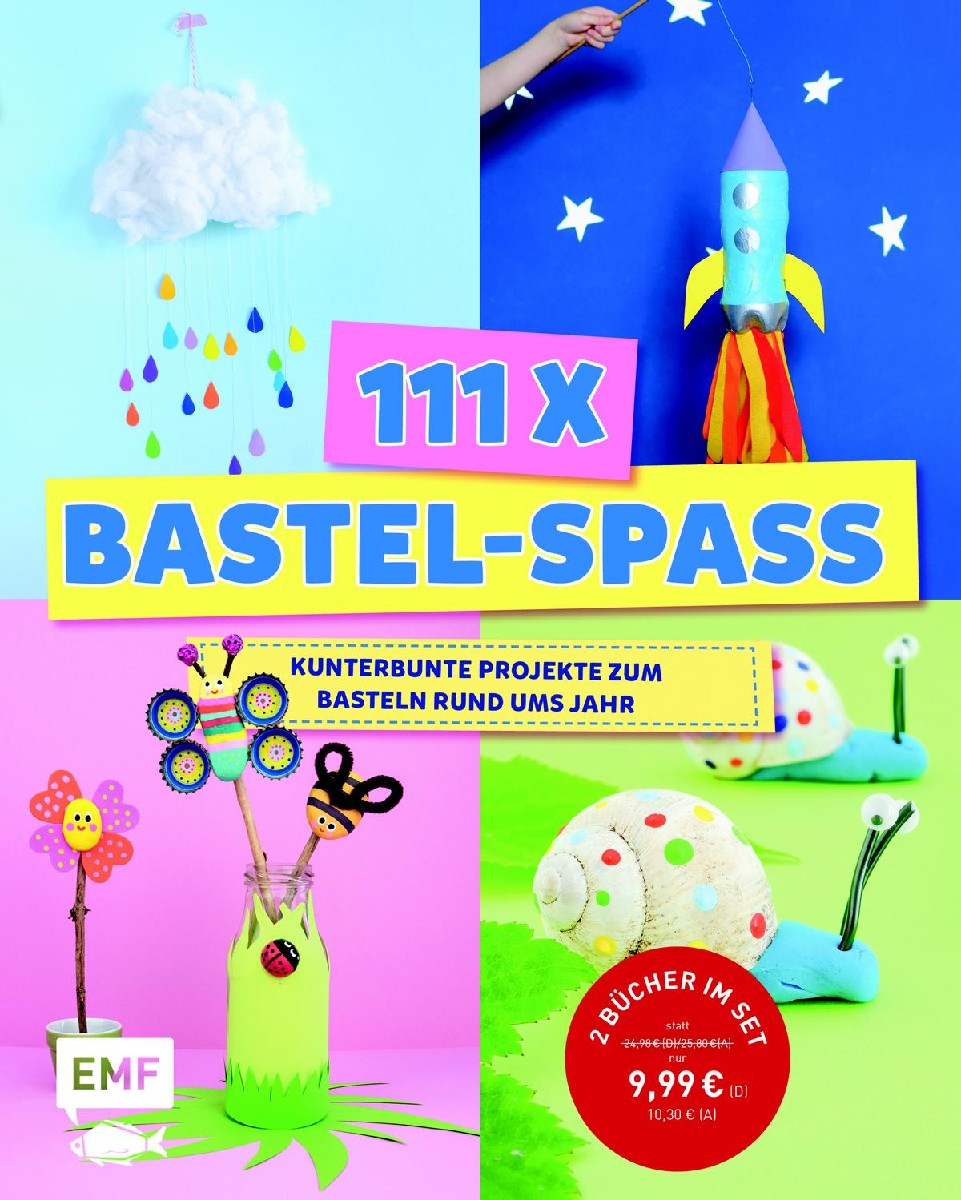 111 x Bastel-Spaß: 2 Bücher im Bundle