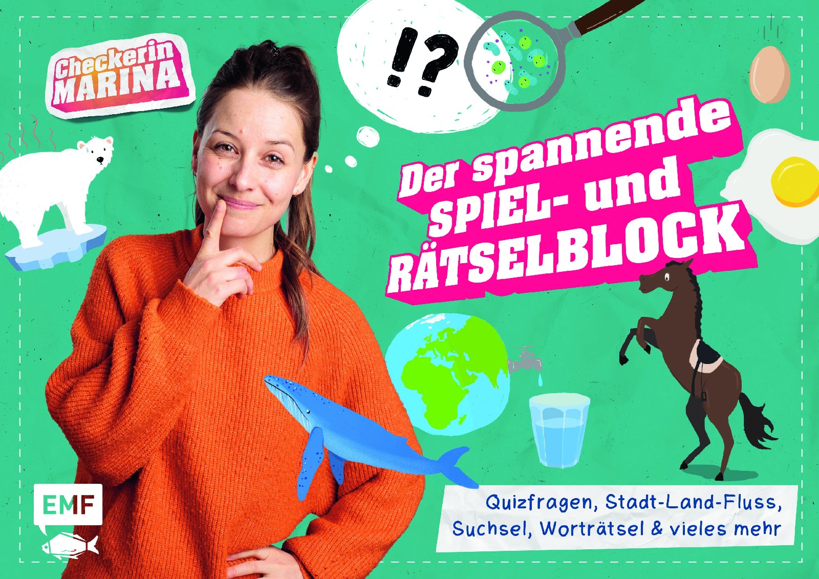 Checkerin Marina:Spielblock