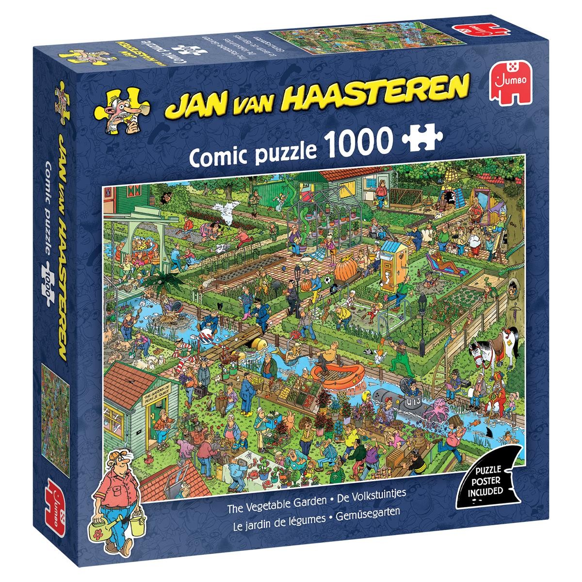 Jan van Haasteren - Gemüsegarten (1000 Teile)