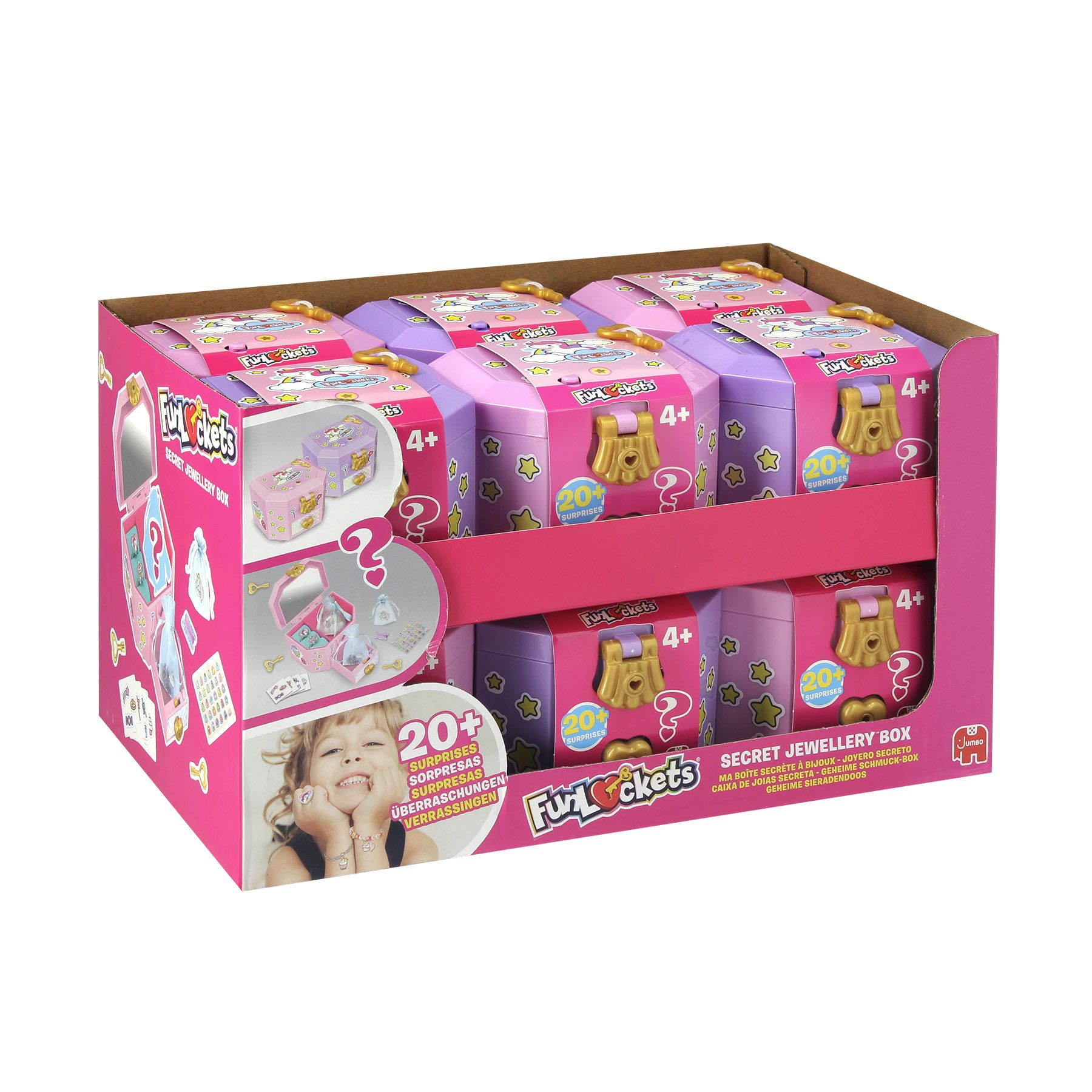 FunLockets - Geheimes Schmuckkästchen (12 Stück)