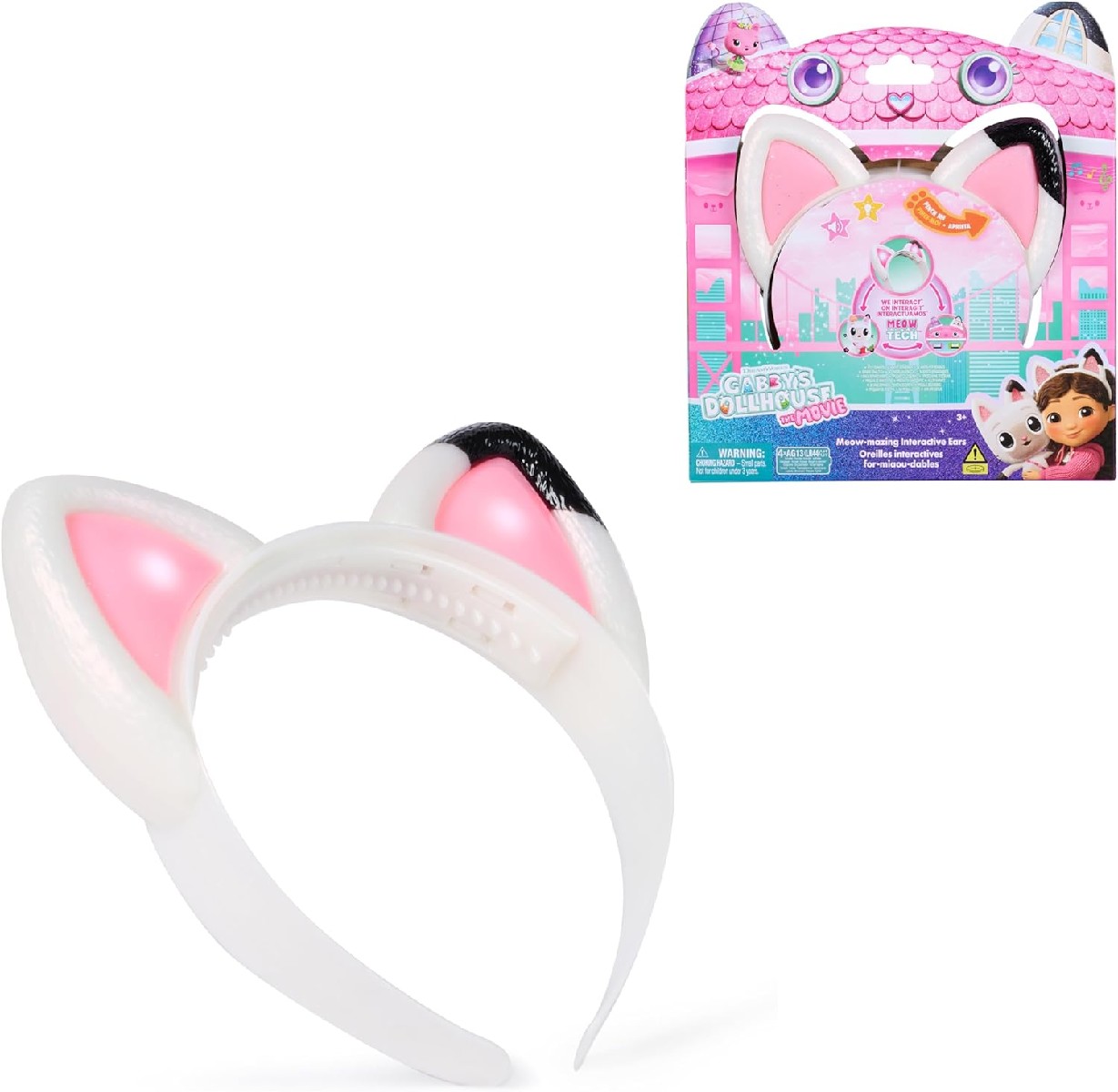 Gabby's Dollhouse - The Movie: Interak. Katzenohren-Haarreif