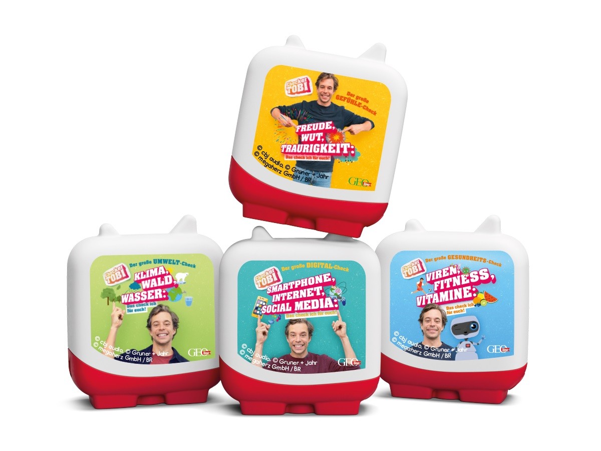 Clever Tonies 4er-Set - Checker Tobi