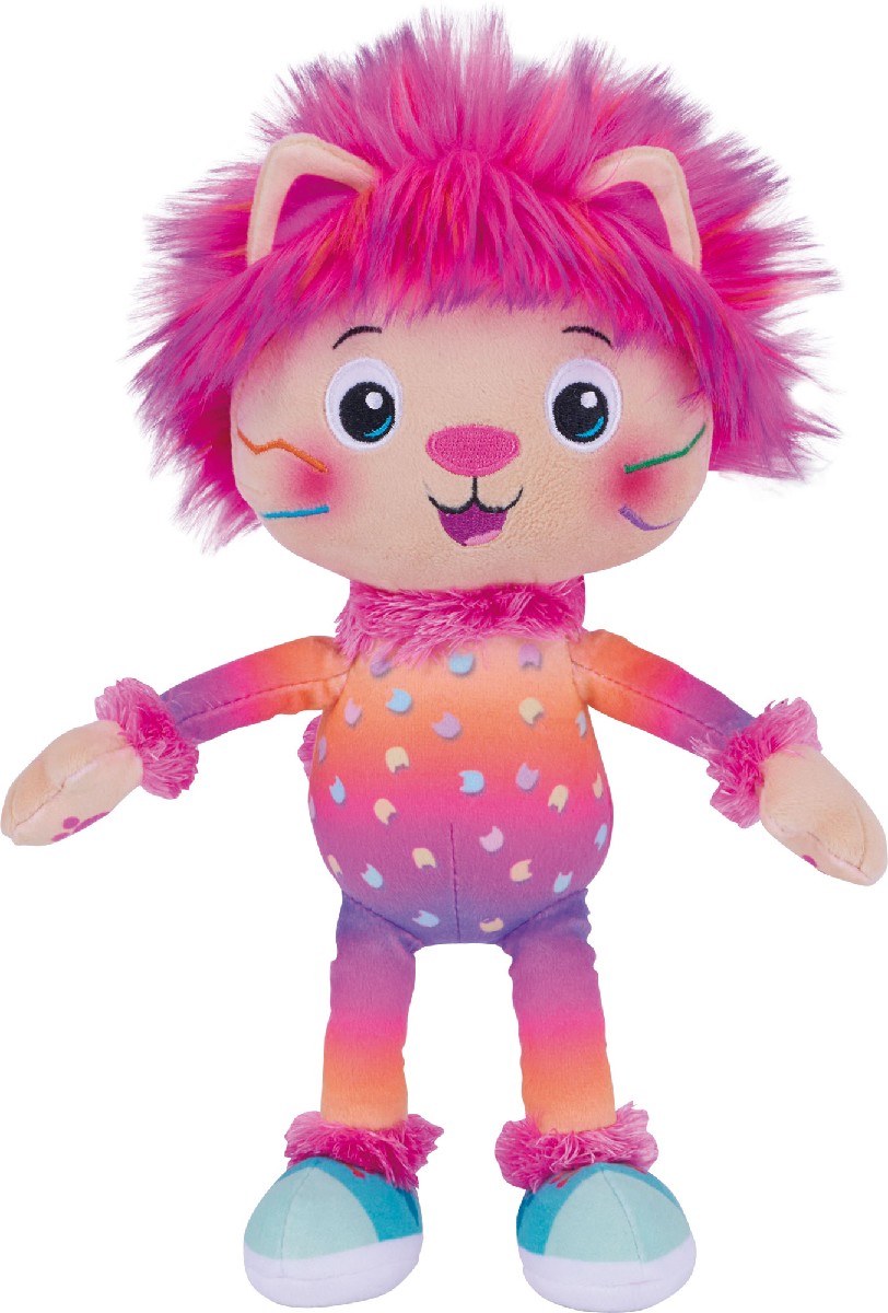 Gabby's Dollhouse: Marty, die Partykatze (Plüsch, 27 cm)