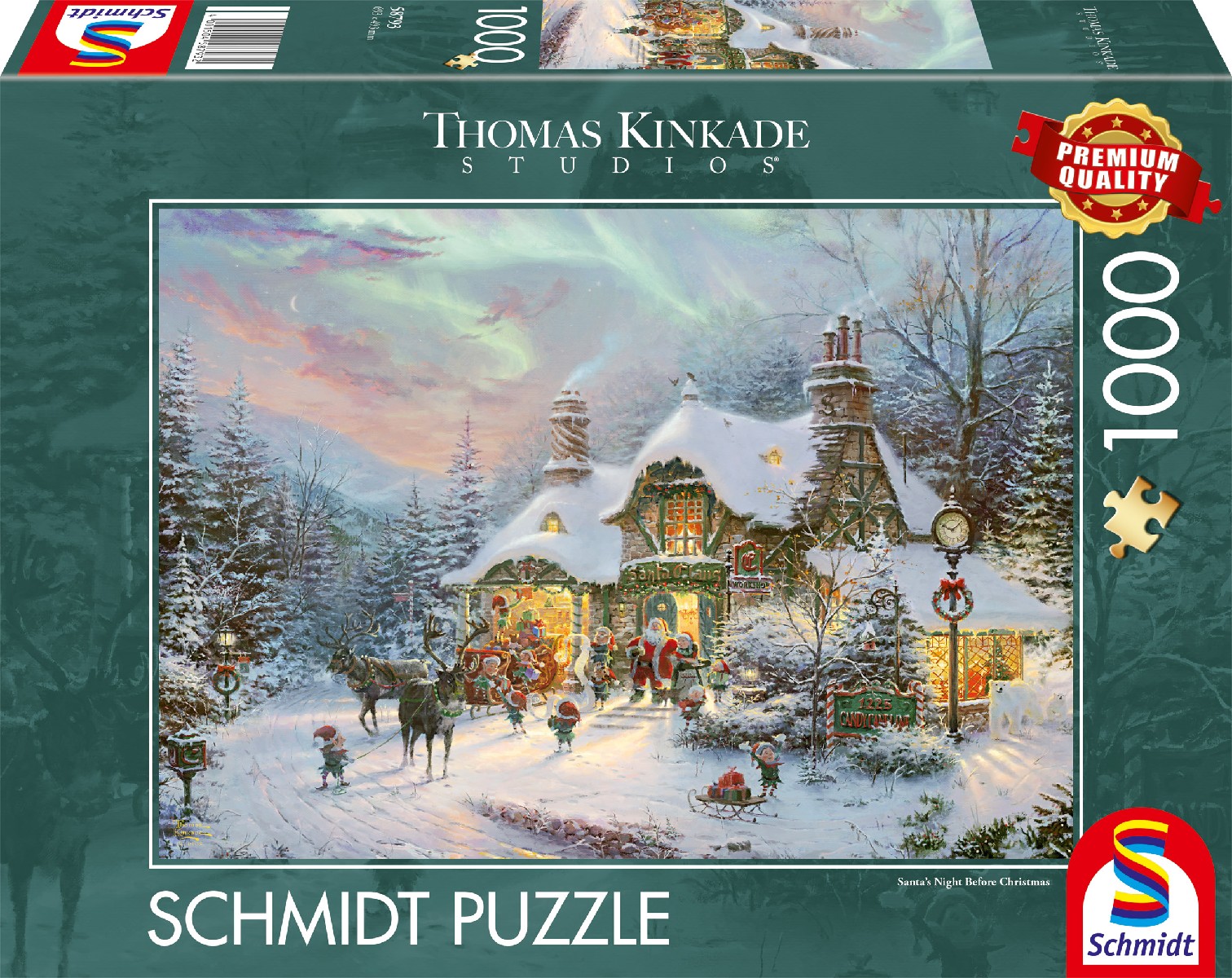 Puzzle - Santas Nacht bevor Weihnachten (1000 Teile)