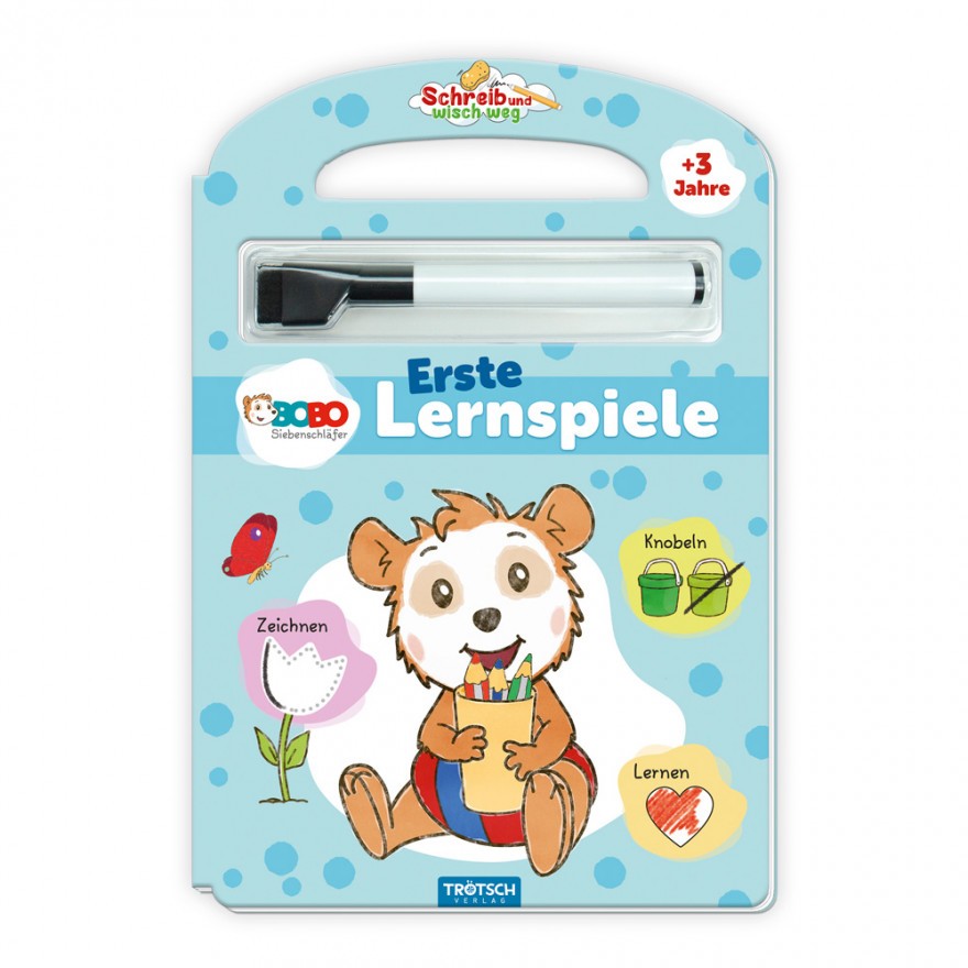 Bobo Siebenschläfer - Erste Lernspiele (mit Stift)