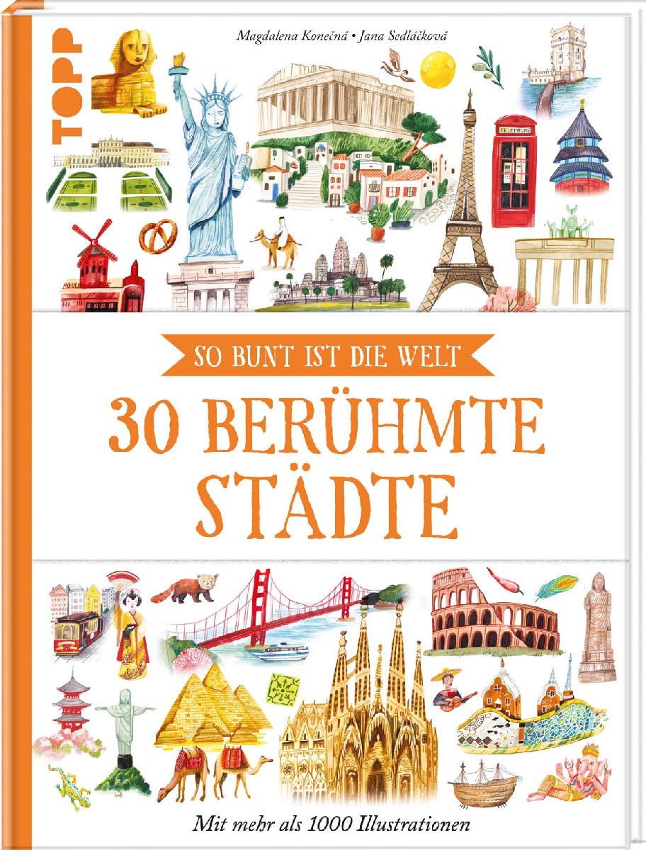 30 berühmte Städte