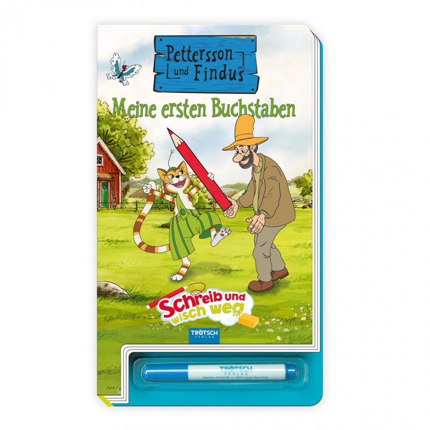 Pettersson & Findus - Meine ersten Buchstaben (mit Stift)