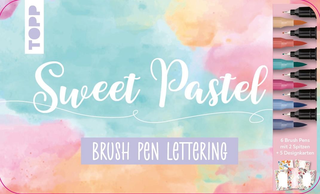 Brush Pen Lett. Designdose Sweet Pastel