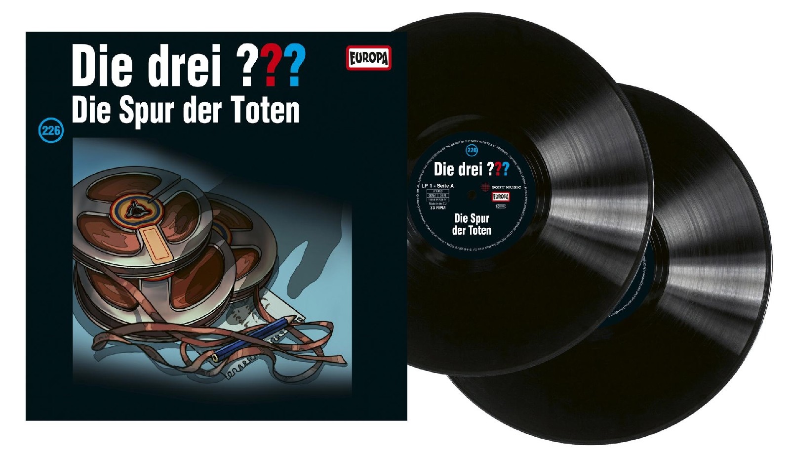 Die drei ??? 226 - Die Spur der Toten (2LP)