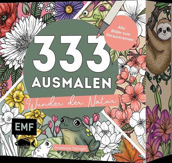 333 Ausmalen –&nbsp;Wunder der Natur