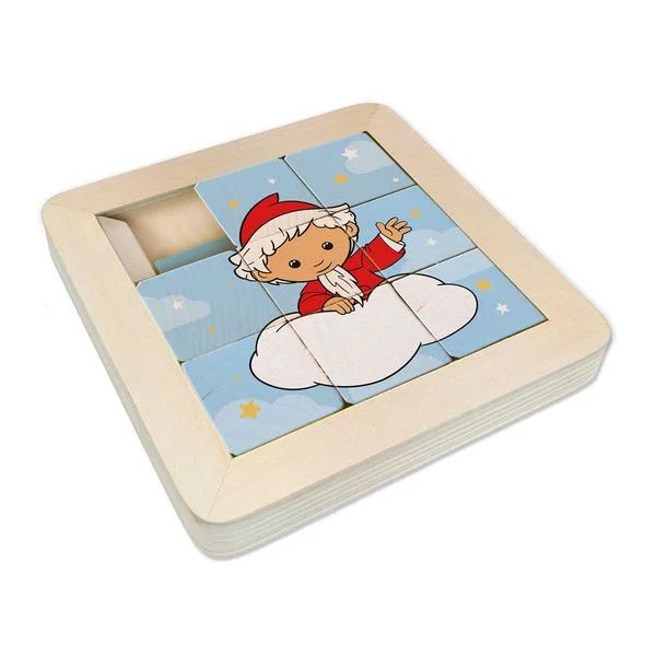 Unser Sandmännchen - Schiebepuzzle aus Holz