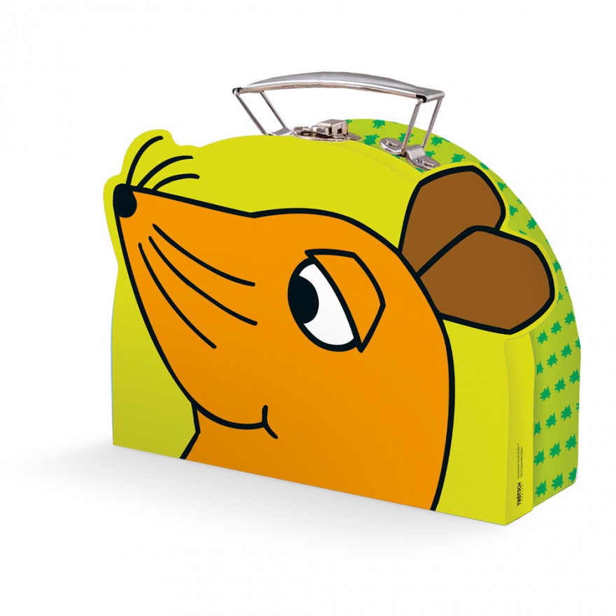 Die Maus - Kinderkoffer, formgestanzt