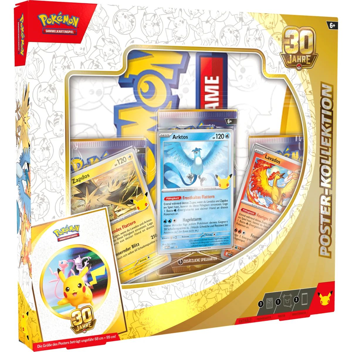 Pokemon 30 Jahre Poster-Kollektion