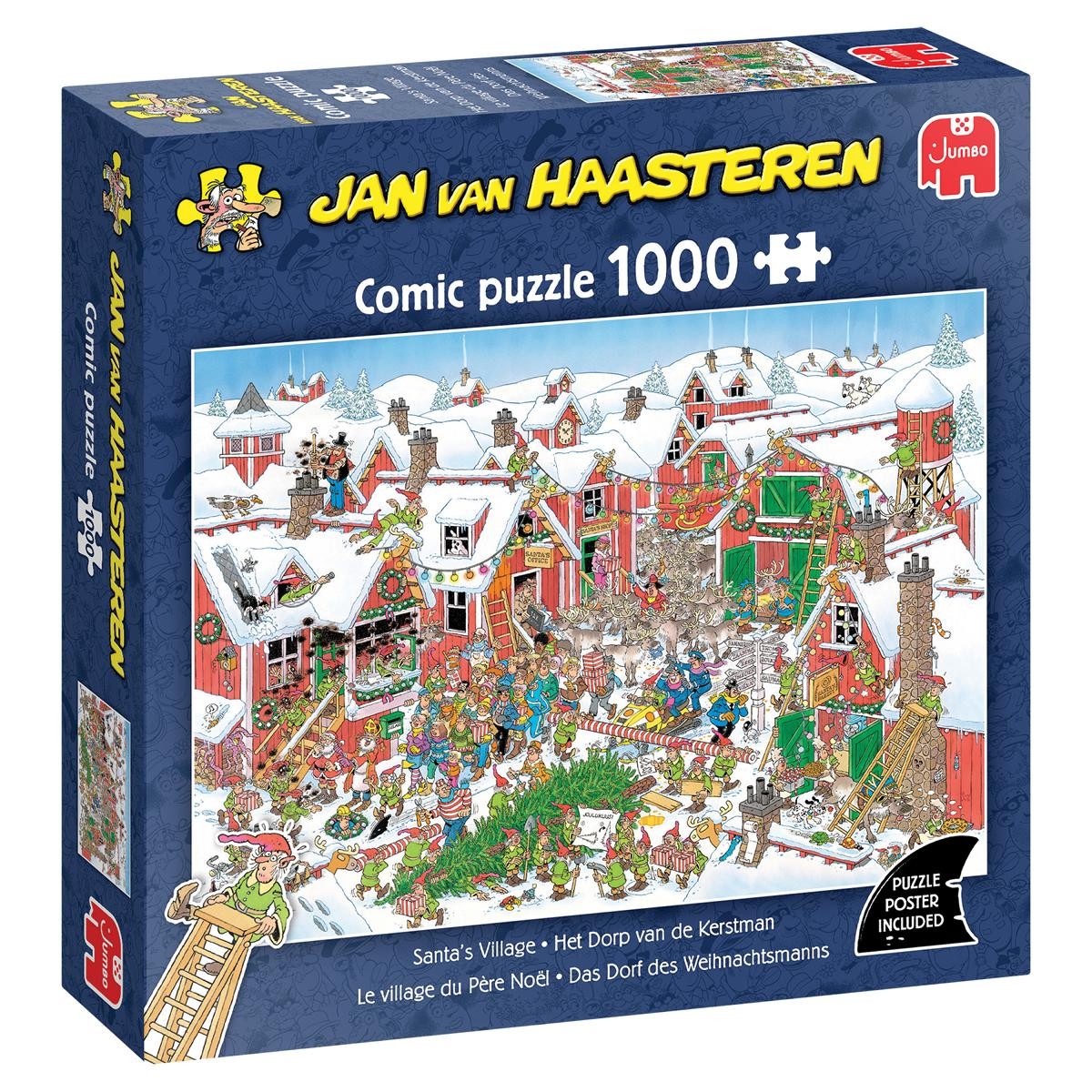Jan van Haasteren - Weihnachtsmanndorf (1000 Teile)
