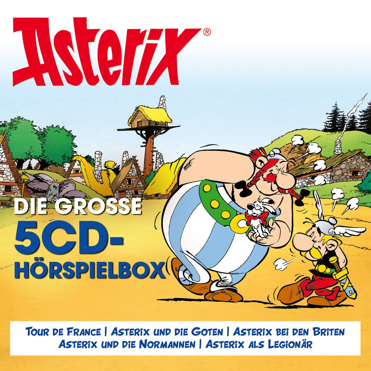 Asterix - Die grosse 5CD-Hörspielbox Vol. 2 (F.06-10)