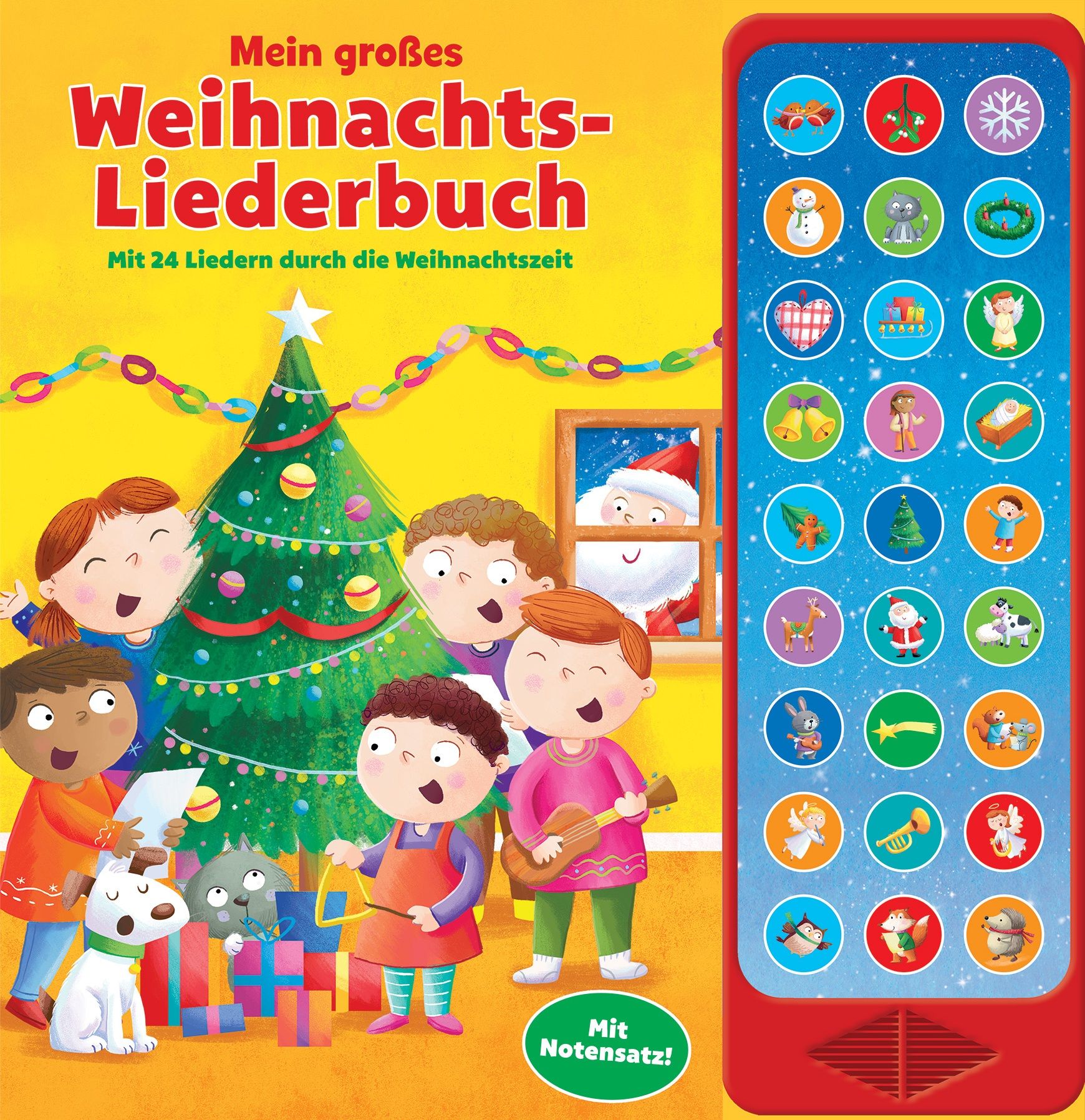Mein großes Weihnachtsliederbuch - Mit 24 Liedern durch ...