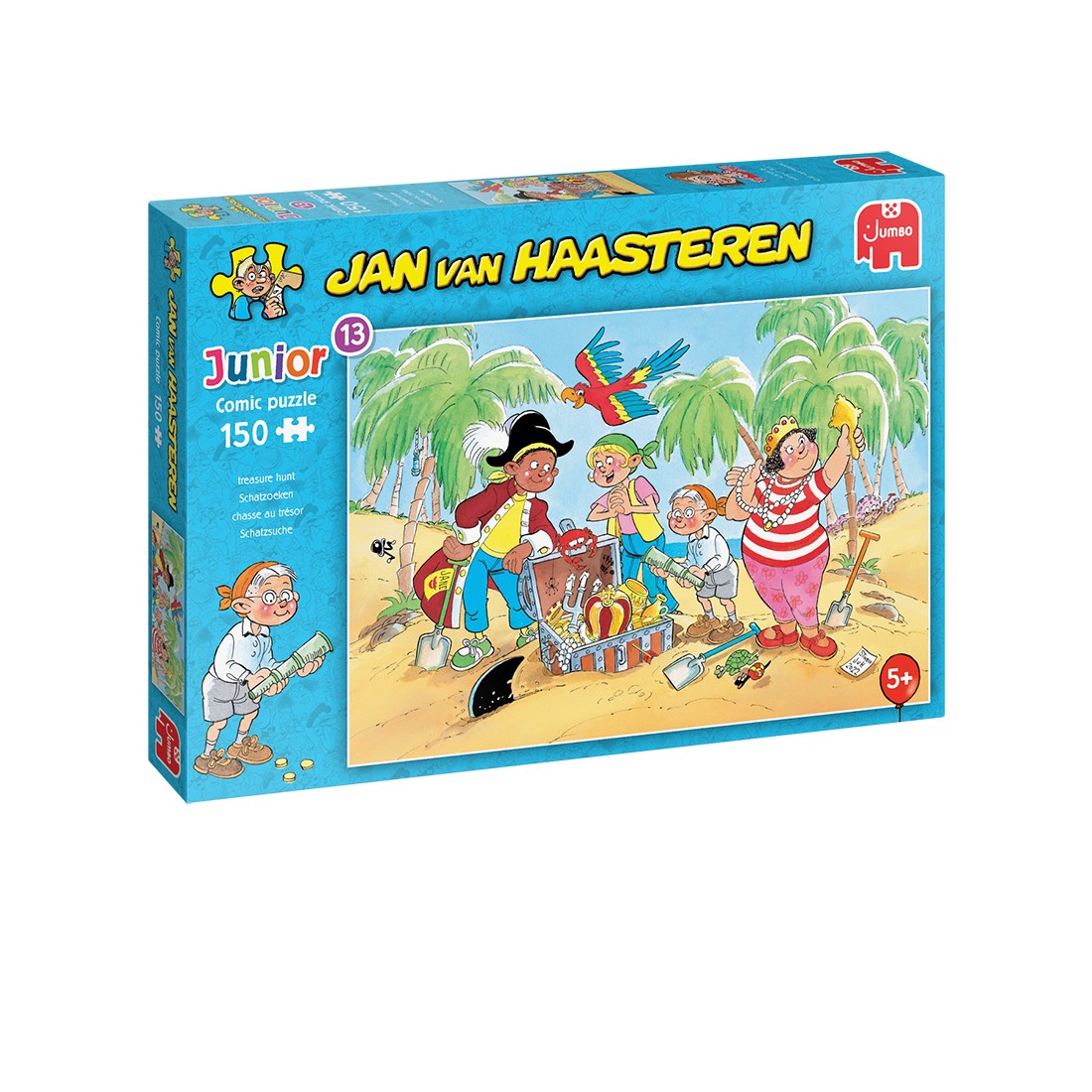 Jan van Haasteren Junior - Schatzsuche (150 Teile)
