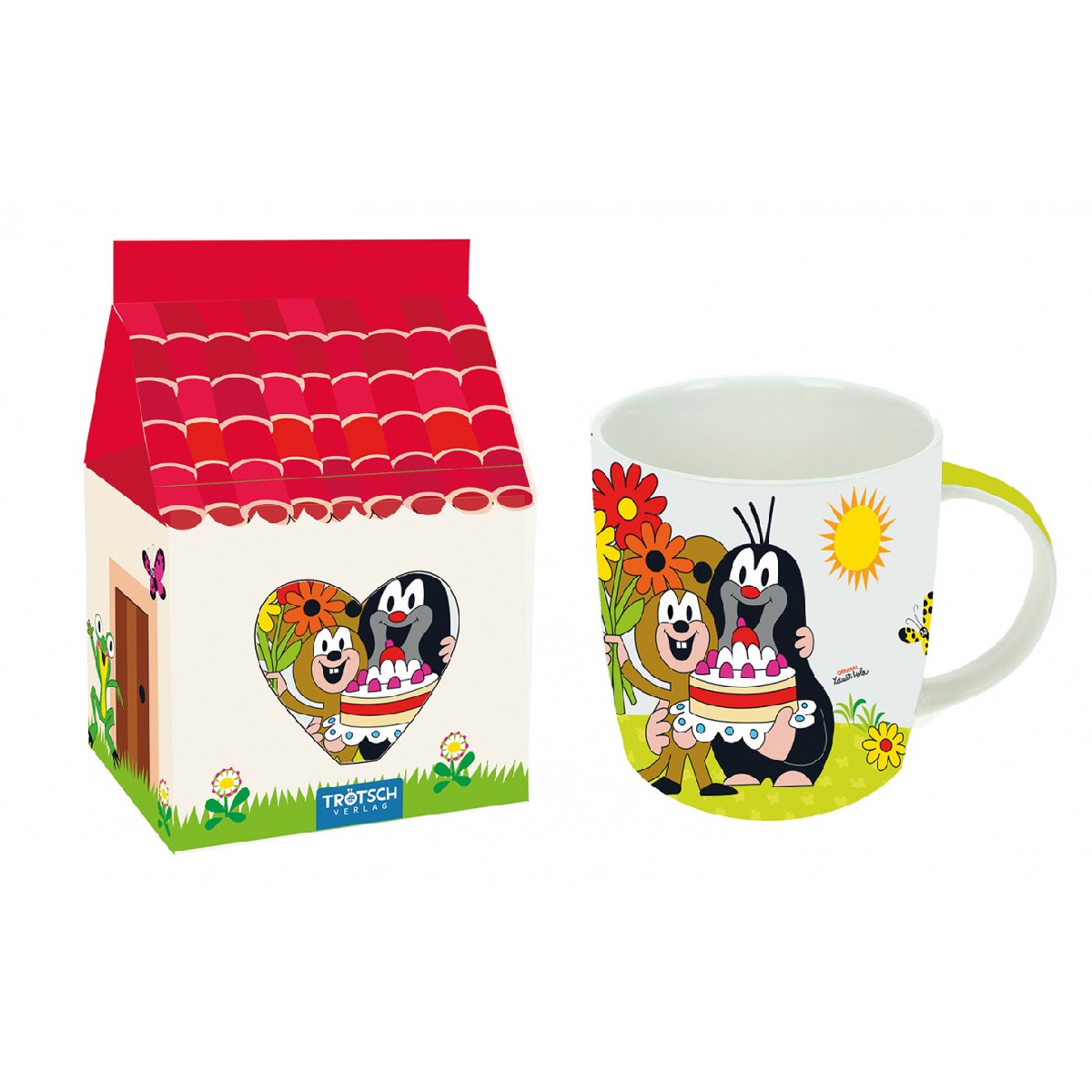 Der kleine Maulwurf - Tasse im Haus (5er-VE)