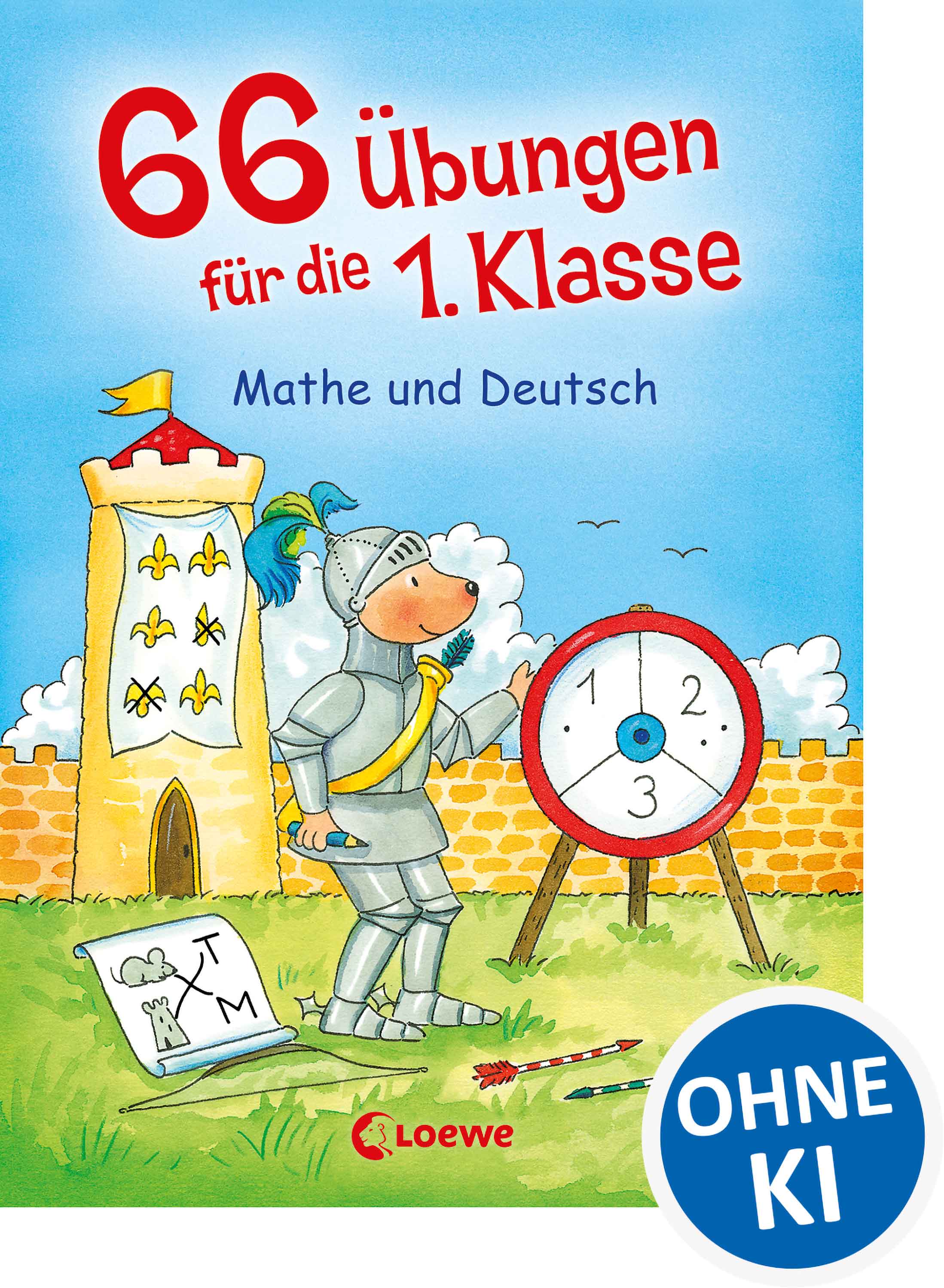 66 Übungen für die 1. Klasse - Mathe und Deutsch